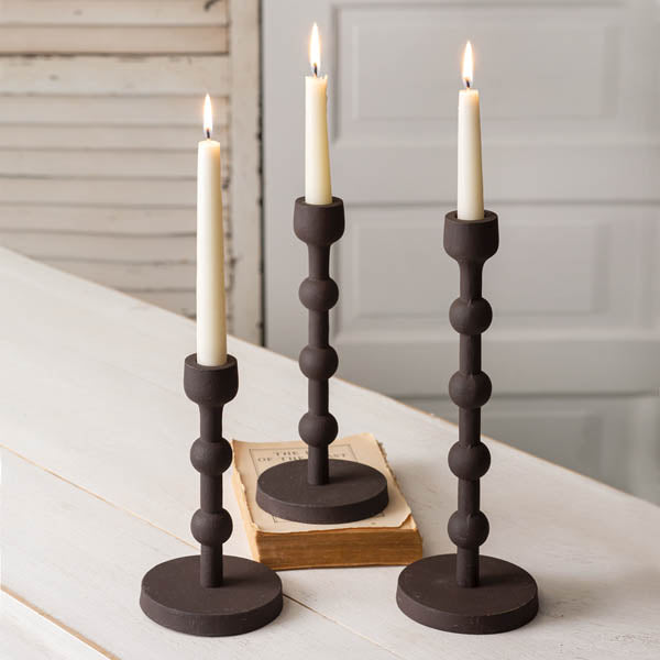 Laurel Candle Holders