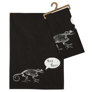 Trick or Treat Tea Towel