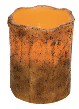 Load image into Gallery viewer, Burnt Mustard Timer Pillar - 3&quot; x 4&quot;