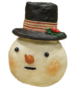 Snowman Taper Holder