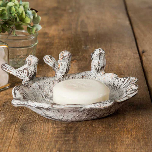 Three Singing Birds Soap Dish